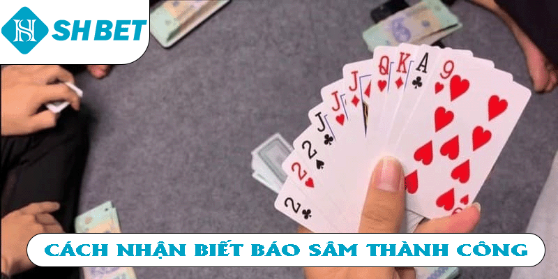 Cách nhận biết báo sâm thành công