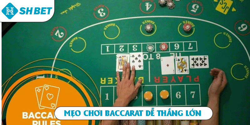 Mẹo chơi Baccarat dễ thắng lớn 