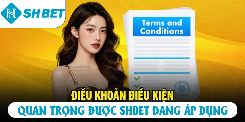 Điều khoản điều kiện quan trọng được SHBET đang áp dụng